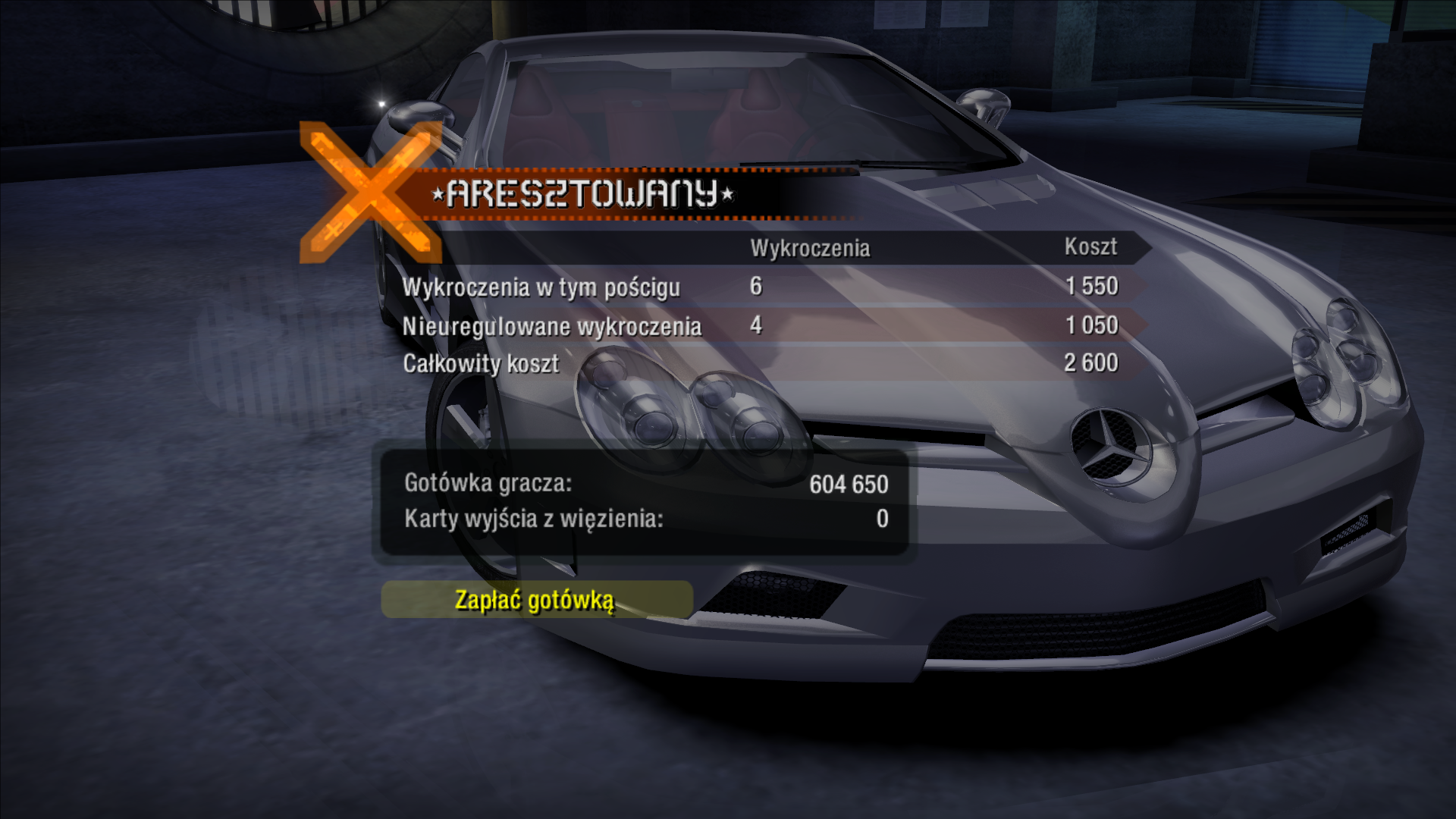 Aresztowanie - NFS - Need for Speed Carbon Aresztowanie - NFS - Need for Speed Carbon