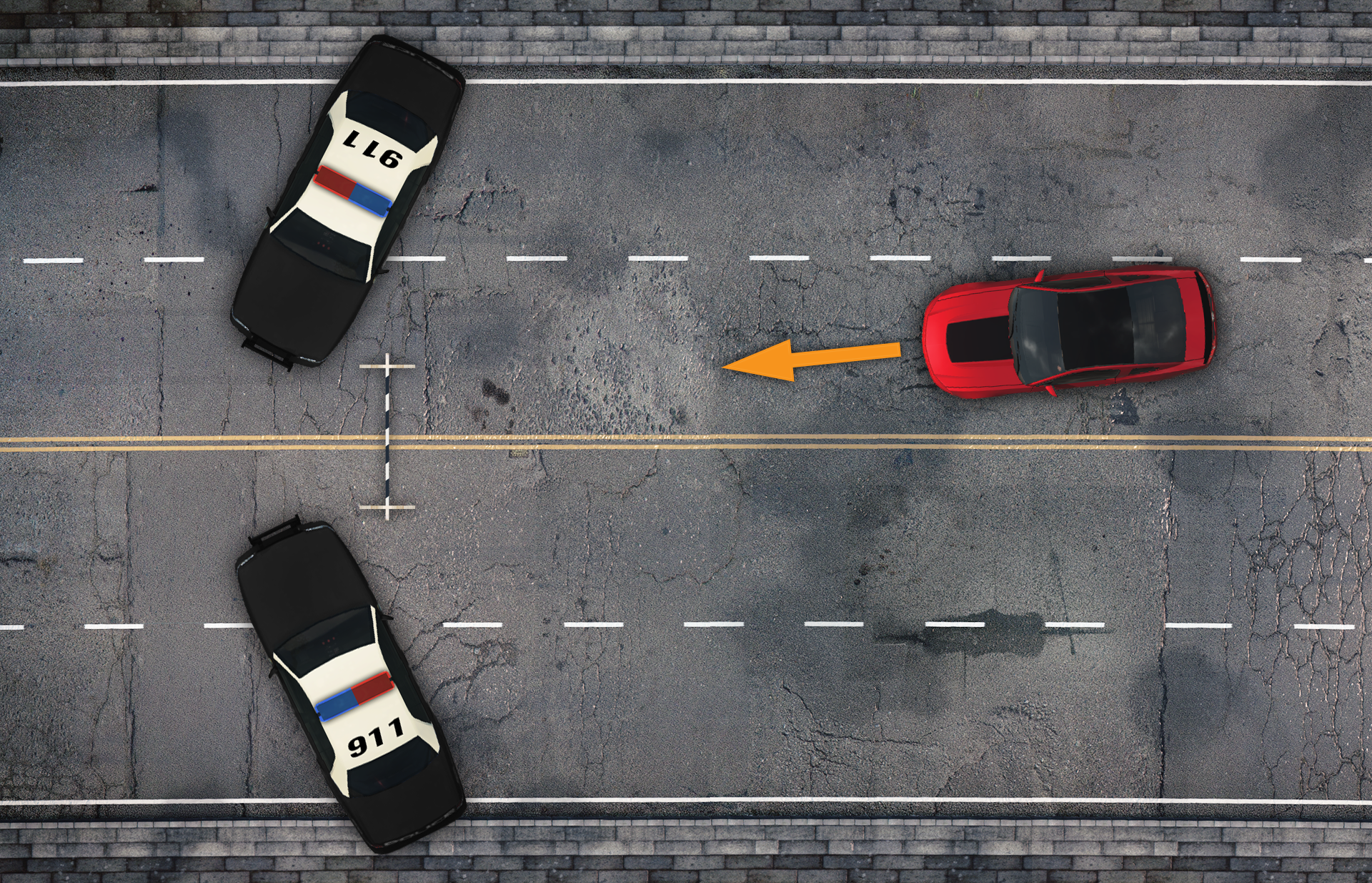 Stacjonarna blokada drogowa - NFS - Need for Speed Carbon Stacjonarna blokada drogowa - NFS - Need for Speed Carbon