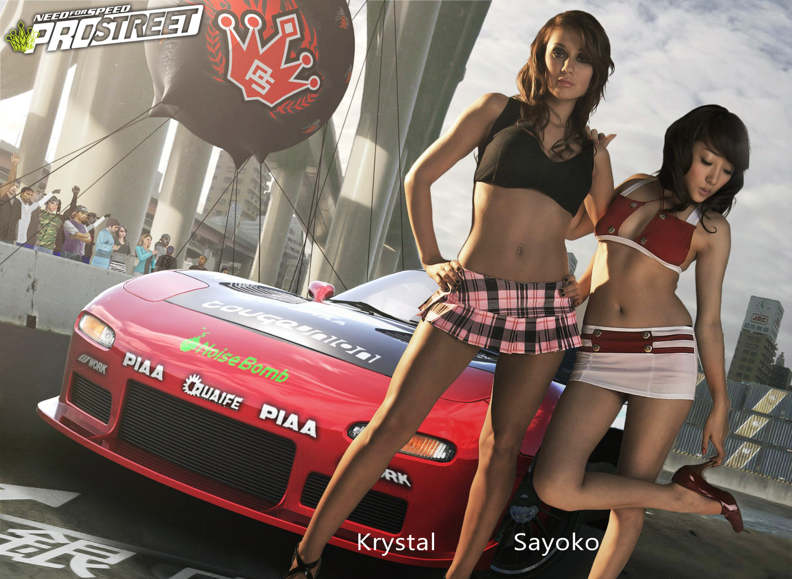 Krystal - Sayoko - NFS - Need for Speed ProStreet Krystal - Sayoko - NFS - Need for Speed ProStreet