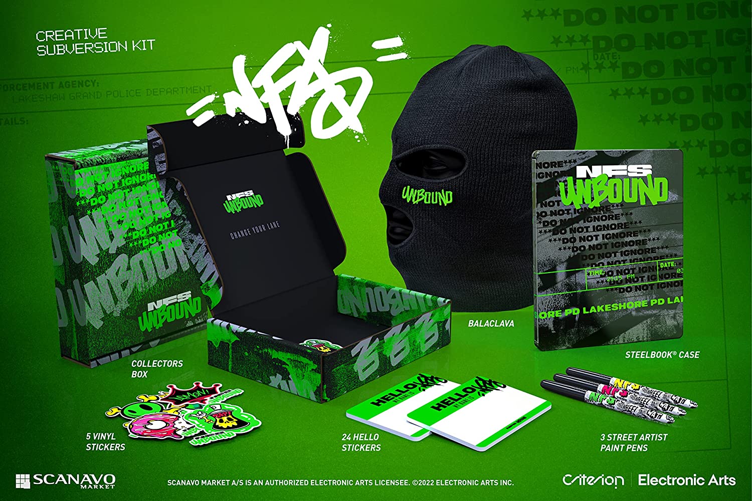 NFS - Need for Speed Unbound - Edycja Kolekcjonerska NFS - Need for Speed Unbound - Edycja Kolekcjonerska