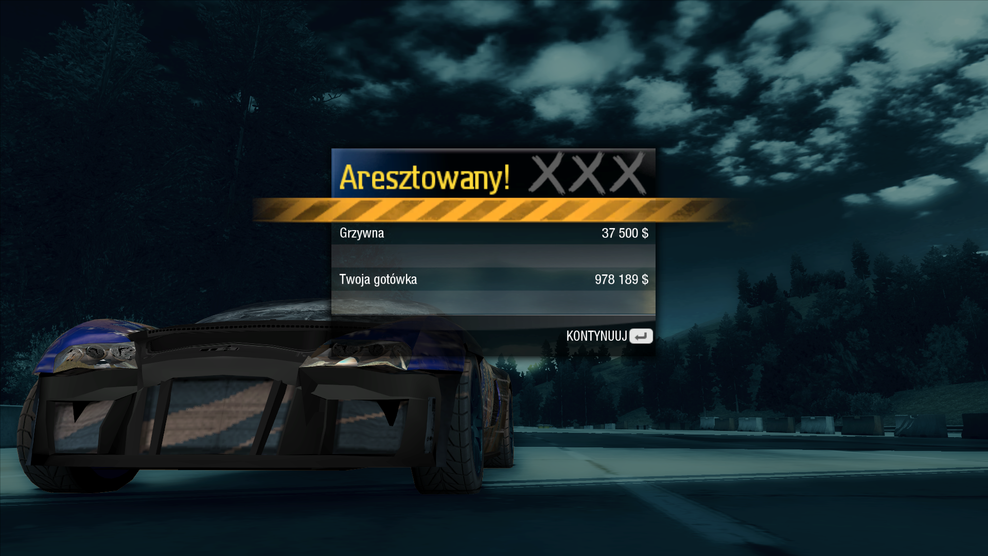Aresztowanie - NFS - Need for Speed Undercover Aresztowanie - NFS - Need for Speed Undercover