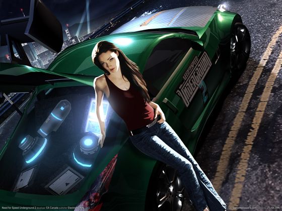 Need for Speed Underground 2 - NFS - Tapeta - Wallpaper