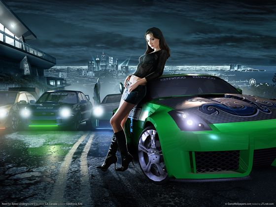 Need for Speed Underground 2 - NFS - Tapeta - Wallpaper