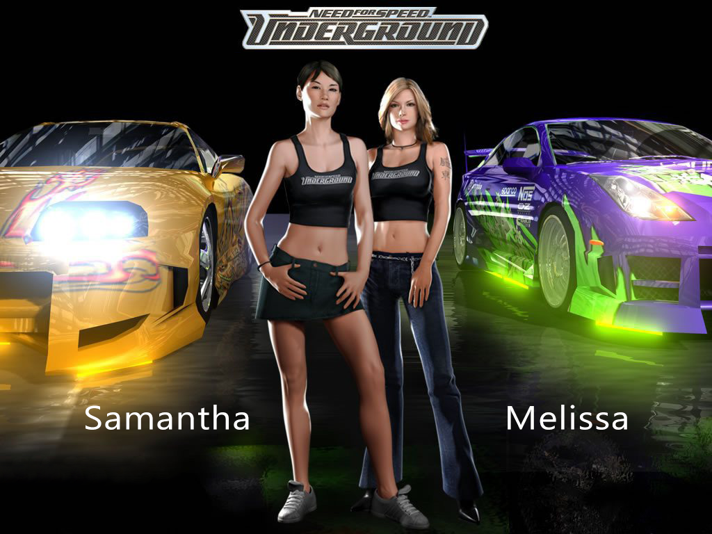 Samantha i Melissa - NFS - Need for Speed Underground Samantha i Melissa - NFS - Need for Speed Underground