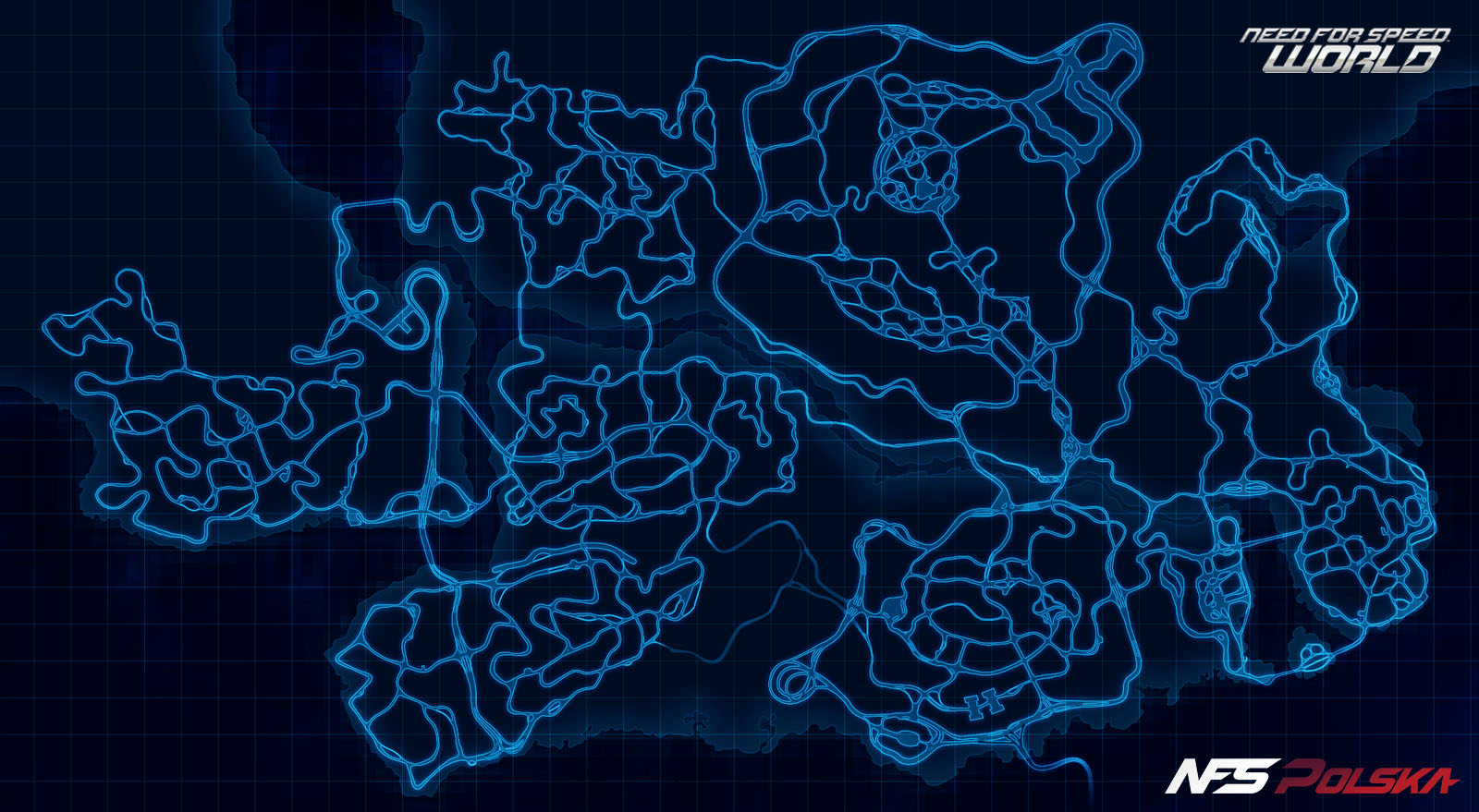 NFS - Need for Speed World - mapa - map NFS - Need for Speed World - mapa - map