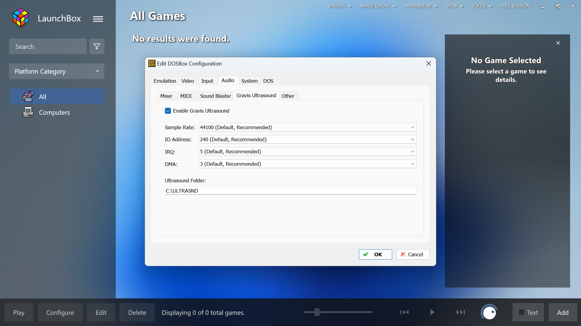 NFS - The Need for Speed - instalacja i uruchamianie DOSBox Launchbox Windows 11