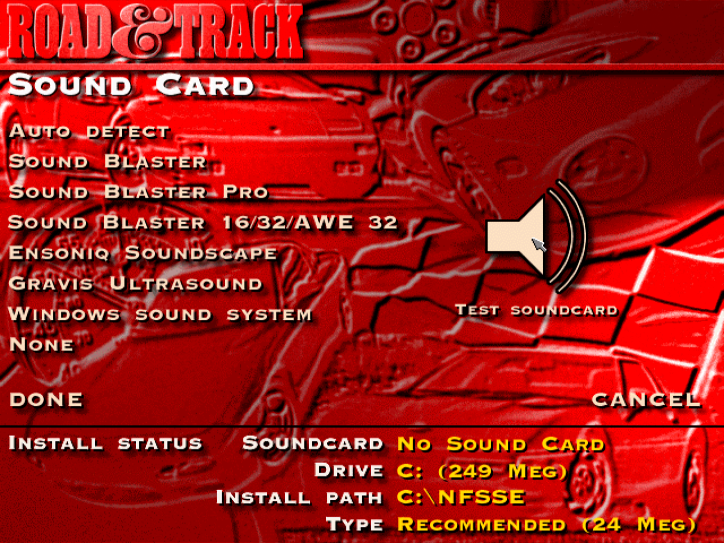 NFS - The Need for Speed - instalacja i uruchamianie DOSBox Launchbox Windows 11