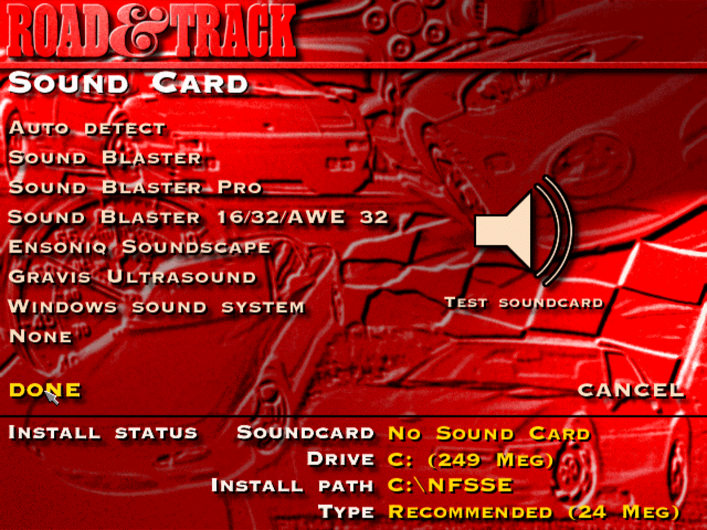NFS - The Need for Speed - instalacja i uruchamianie DOSBox Launchbox Windows 11