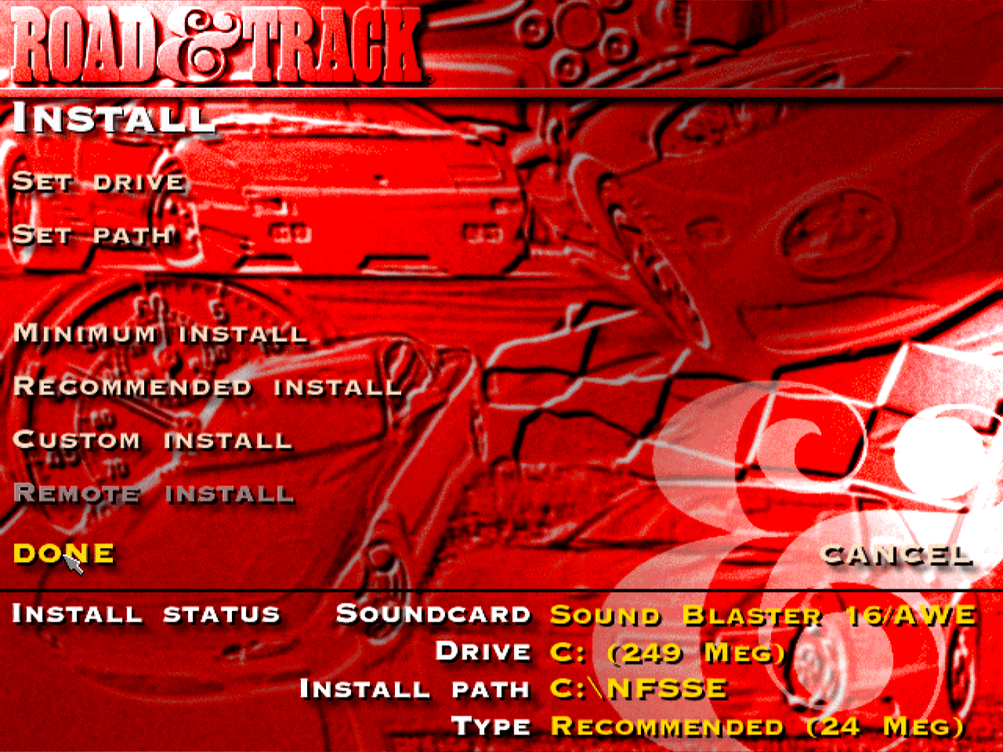 NFS - The Need for Speed - instalacja i uruchamianie DOSBox Launchbox Windows 11
