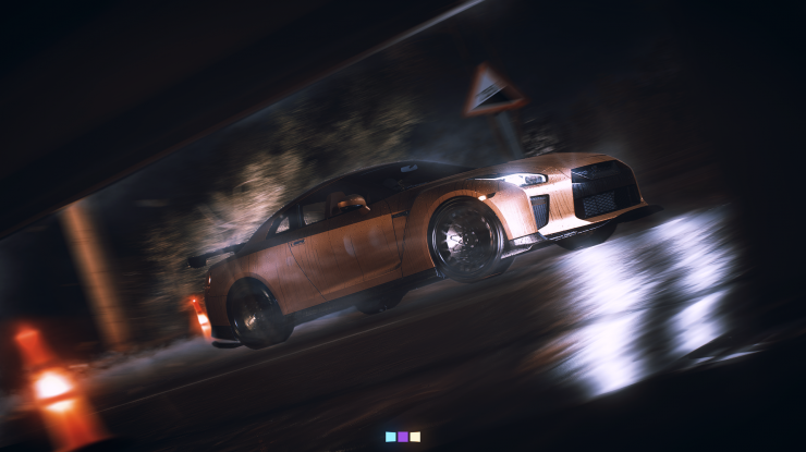 gdybym cofnac czas mogl to poprawiłbym krawedzie - nissan gtr