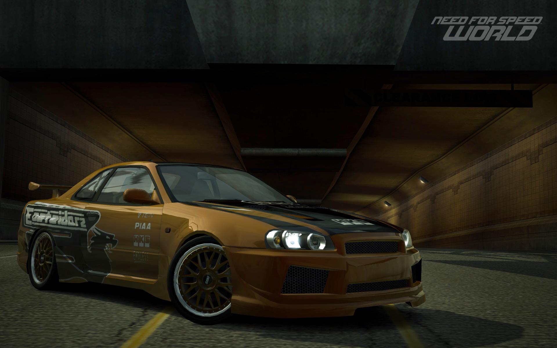 NFS - Need for Speed - Need for Speed World Nissan Skyline GT-R V-Spec (R34) Underground Edition