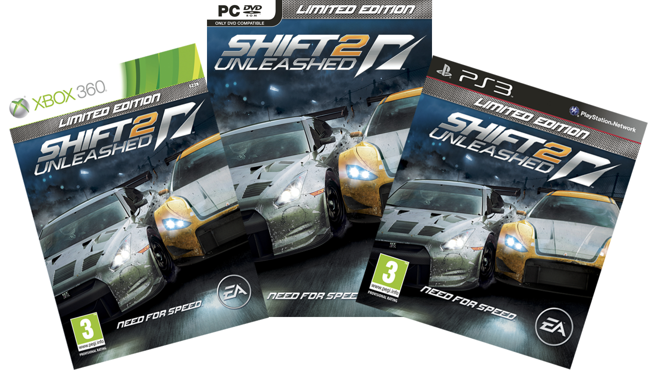 NFS - Need for Speed - Shift 2: Unleashed okładka cover