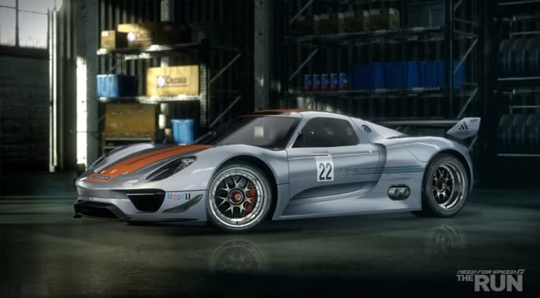 NFS - Need for Speed - Need for Speed The Run Porsche 918 RSR