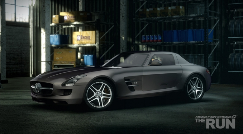 NFS - Need for Speed - Need for Speed The Run Mercedes Benz SLS AMG
