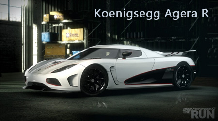 NFS - Need for Speed - Need for Speed The Run Koenigsegg Agera R