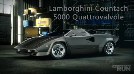 NFS - Need for Speed - Need for Speed The Run Lamborghini Countach 5000 Quattrovalvole