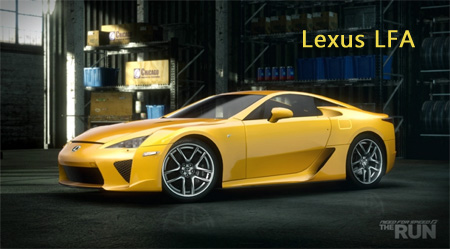 NFS - Need for Speed - Need for Speed The Run Lexus LFA