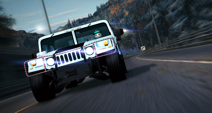 NFS - Need for Speed - Need for Speed World Hummer H1 Snow Flake