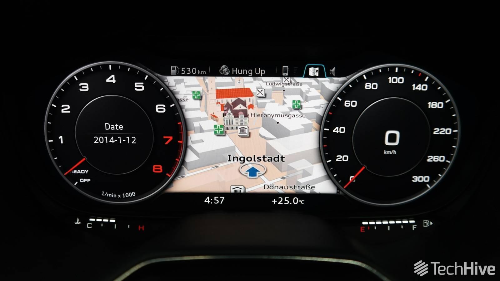 NFS - Need for Speed - wirtualne zegary Audi