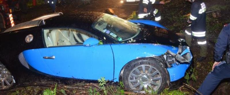 NFS - Need for Speed - Bugatti Veyron wypadek