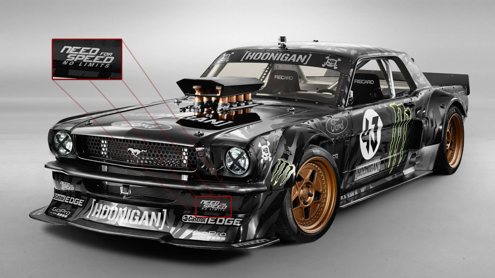 NFS - Ken Block Ford Mustang Need for Speed No Limits