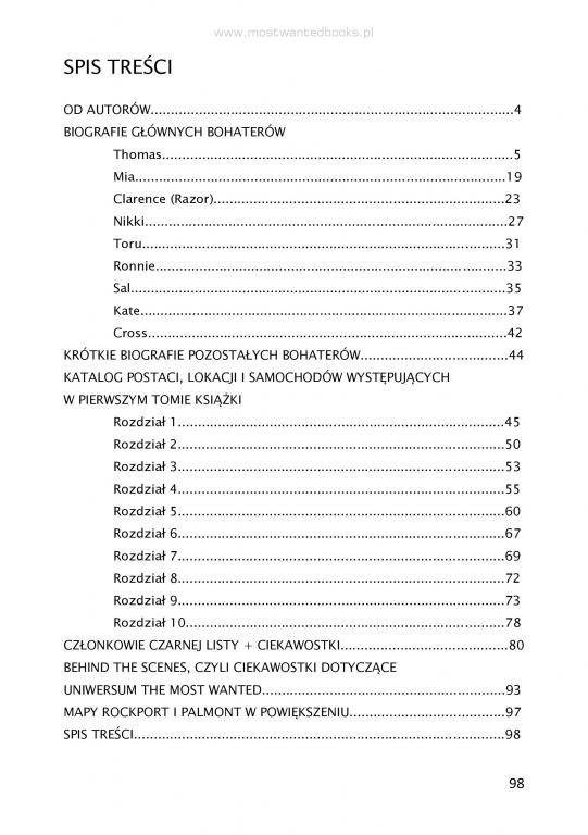 NFS - Need for Speed - Przewodnik po uniwersum Most Wanted