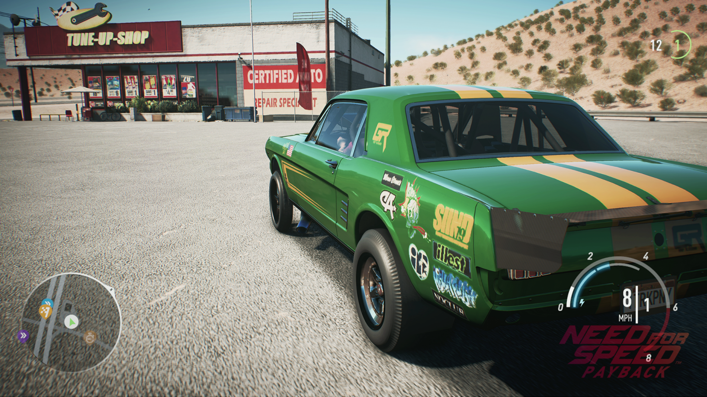 NFS Payback Sklepy tuningowe