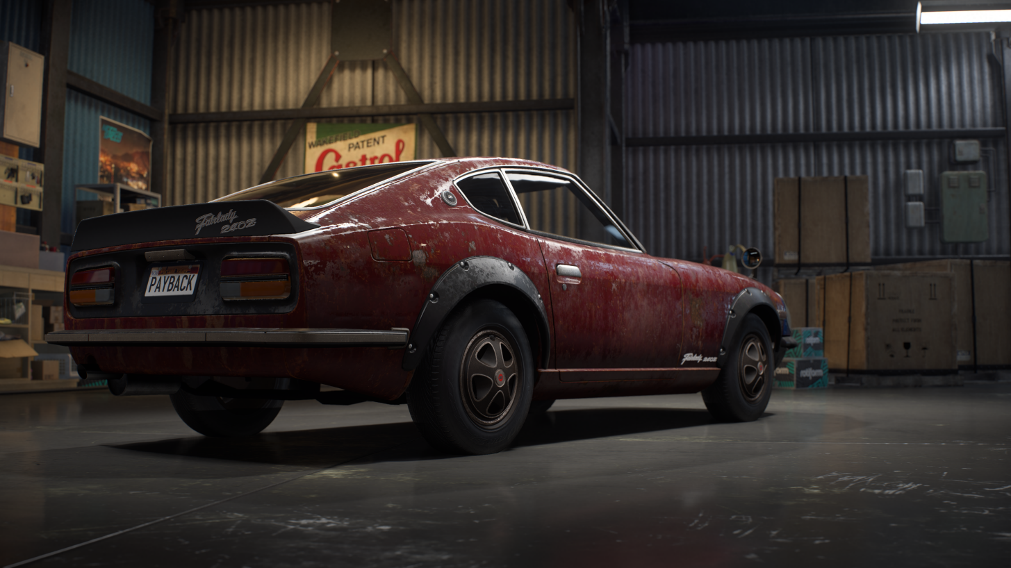 NFS Payback BOTW NISSAN FAIRLADY 240ZG