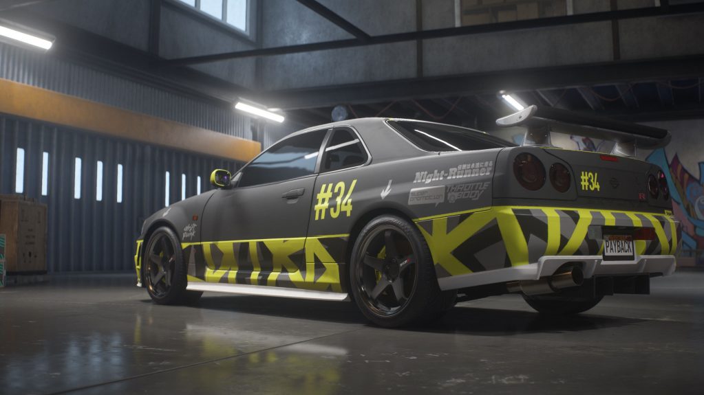 NFS Payback BOTW NISSAN SKYLINE GT-R V-SPEC