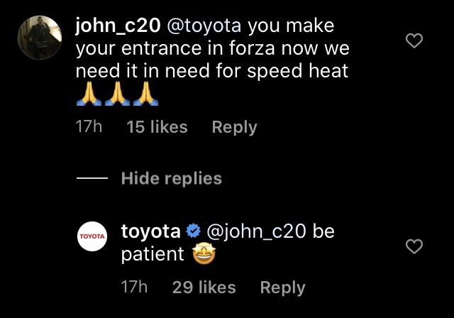 NFS - Need for Speed Heat - Toyota NFS - Need for Speed Heat - Toyota