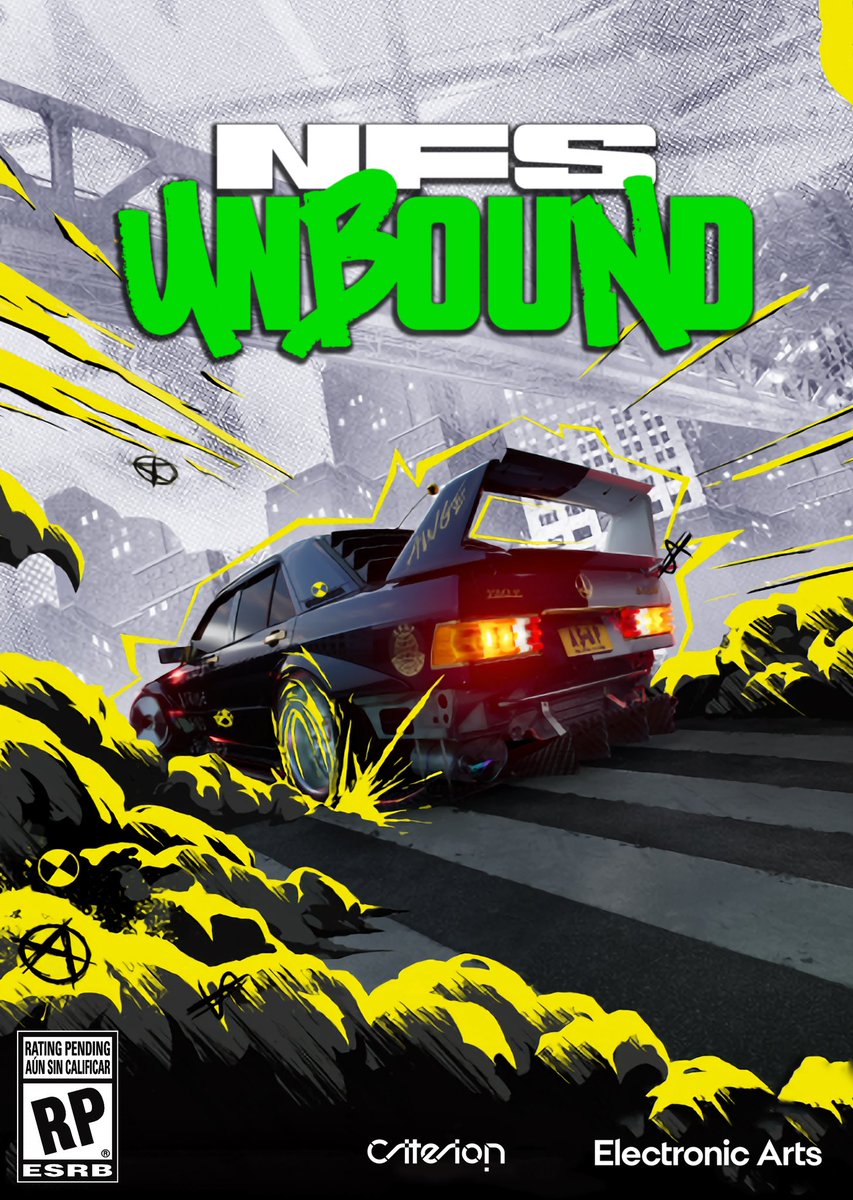 NFS - Need for Speed Unbound - okładka gry