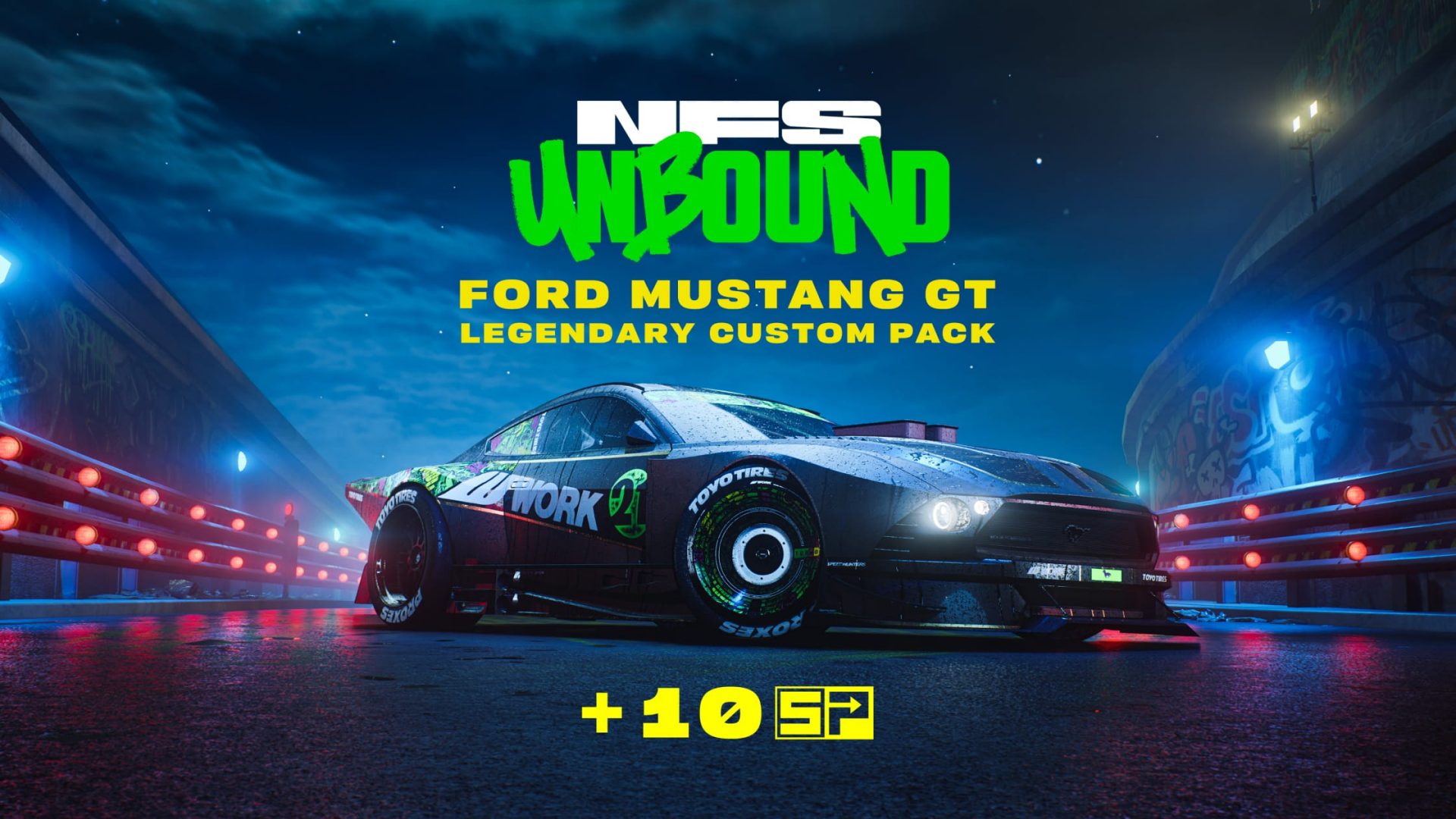 NFS - Need for Speed Unbound - Pakiet Legendarnego Niestandardowego Forda Mustanga GT
