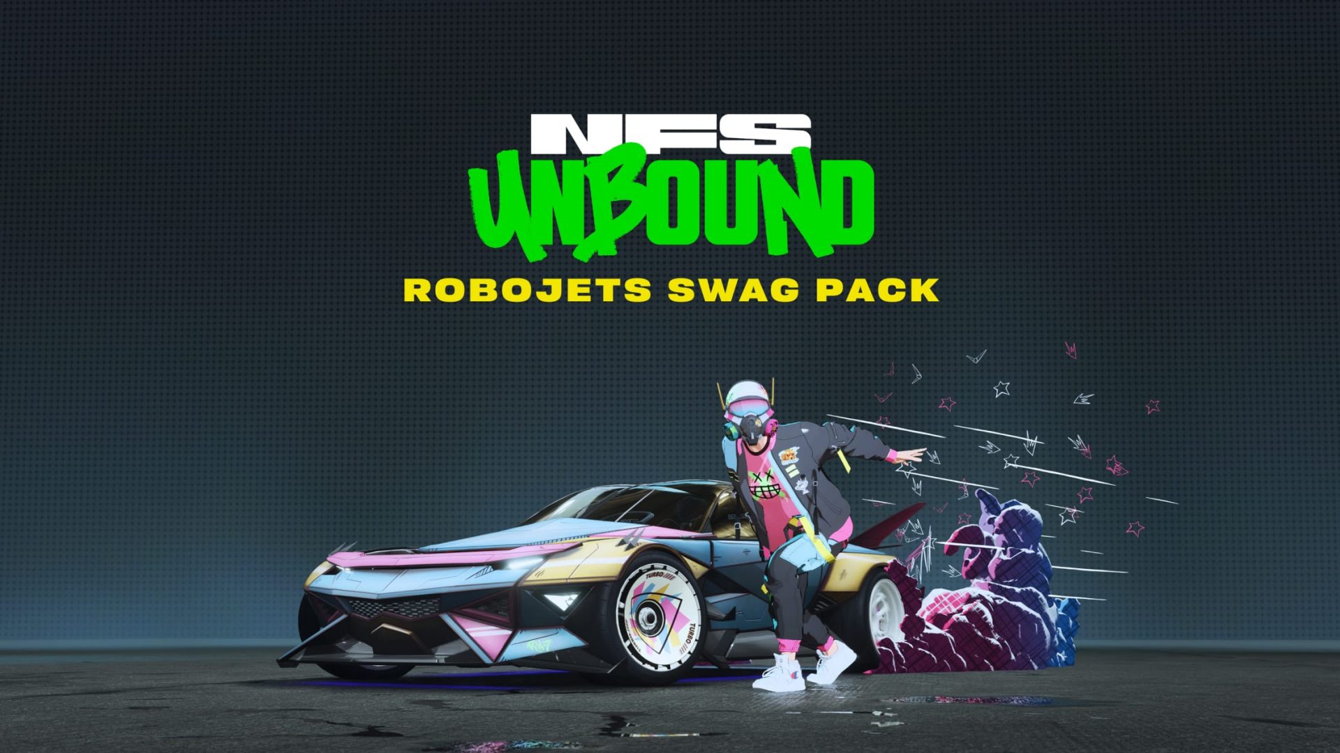 NFS - Need for Speed Unbound - Pakiet Robojets Swag