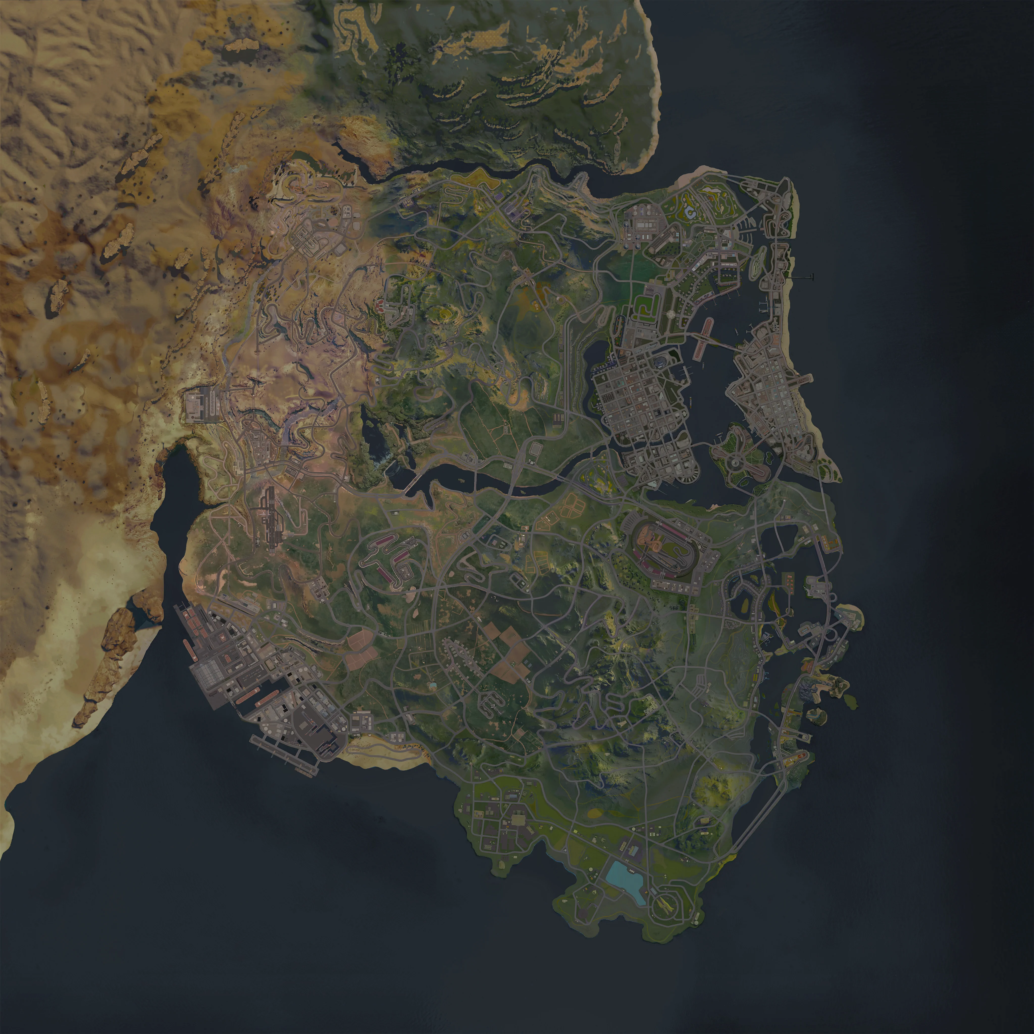 NFS - Need for Speed Mobile map