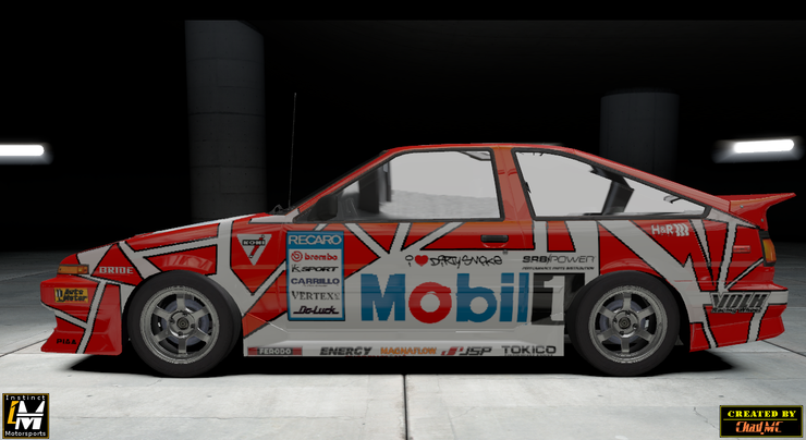 Toyota Corolaa AE86 Mobil1