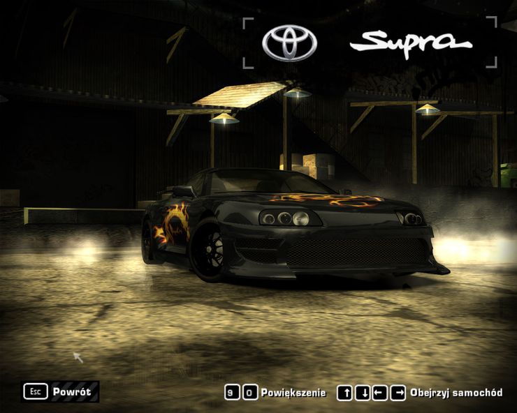 NFSMW Toyota Supra