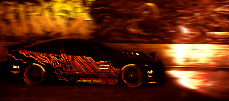 Nissan 180SX Type X "TIGER POWER"