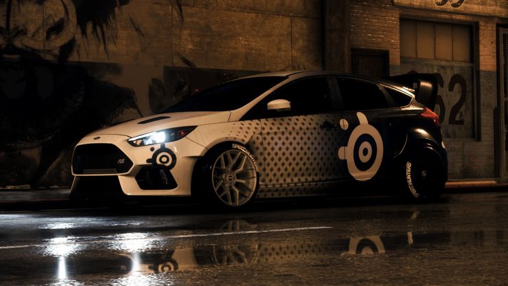 Ford Focus RS SteelSeries Team