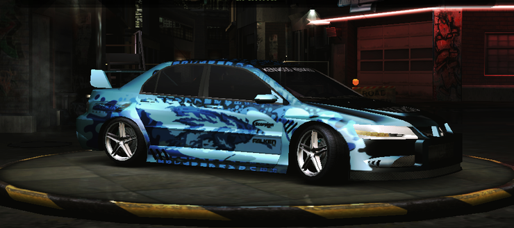 Mitsubishi Lancer Evo "Ice Kitty"