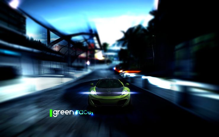 McLaren MP4-12C "Green Racer"