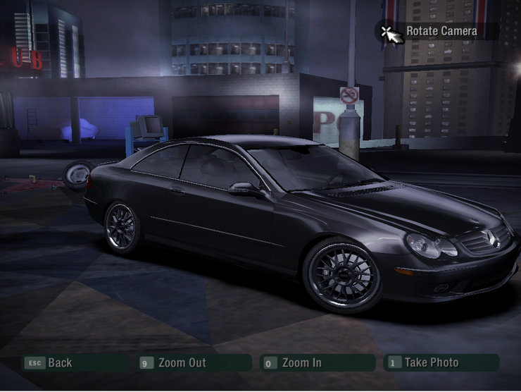 Mercedes CLK 500 NFS Carbon