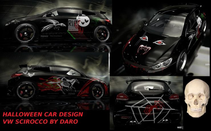 Halloween VW Scirocco