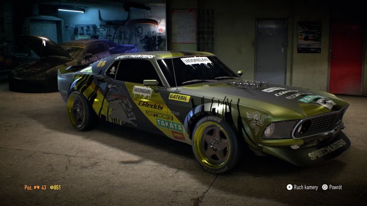 Ford Mustang 302 Boss GOLD & DRIFT