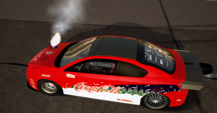 Scion TC Coca Cola Xmas 2017