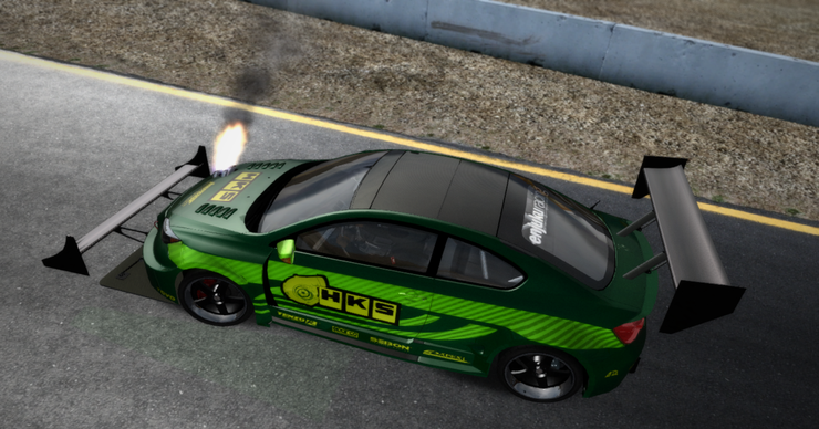 Scion TC "Green Goblin" HKS T/A