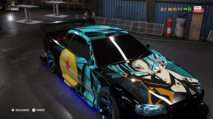 NISSAN SKYLINE GT-R R34 Dragon Ball