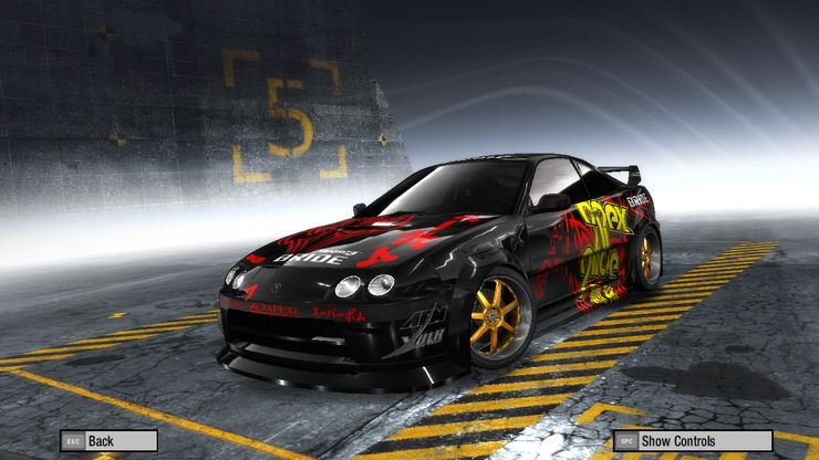 Acura Integra w stylu Apex Glide'u