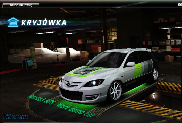 Mazda 3 MPS - Work demo car