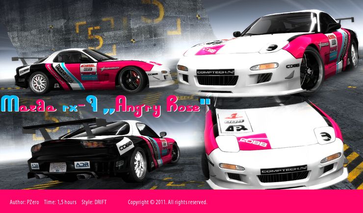 Mazda RX-7 "Angry Rose"