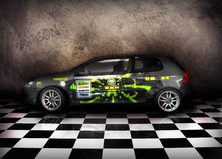 VW Golf GTI by Moderson